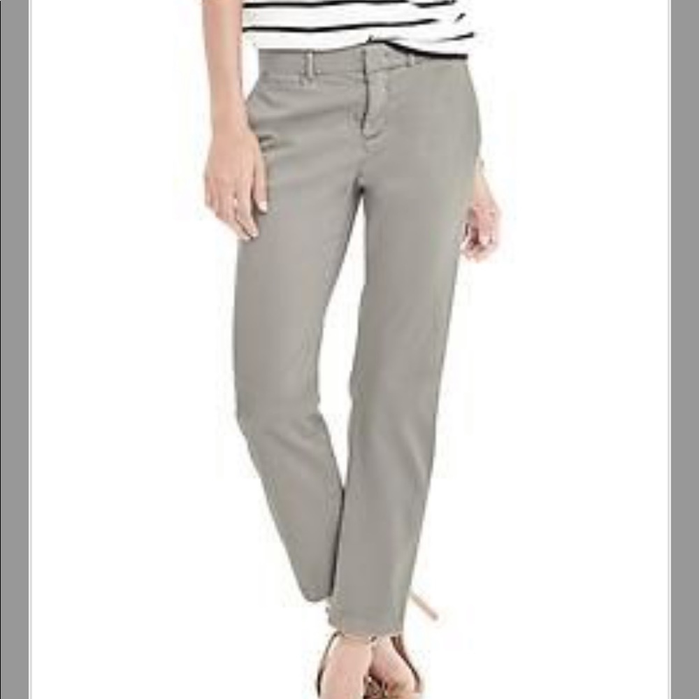 Banana Republic Straight Crop Pants NWOT